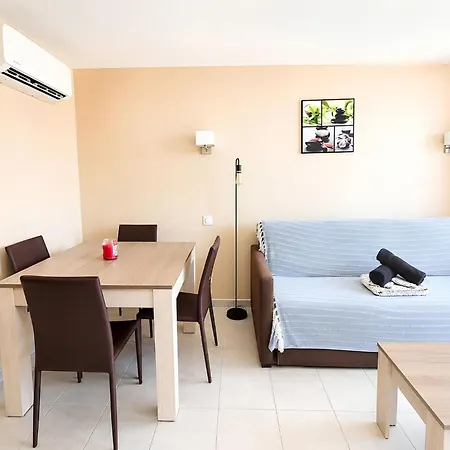 Apartament Les Palmiers - Piscine - Wi-fi - Clim & Parking Agde
