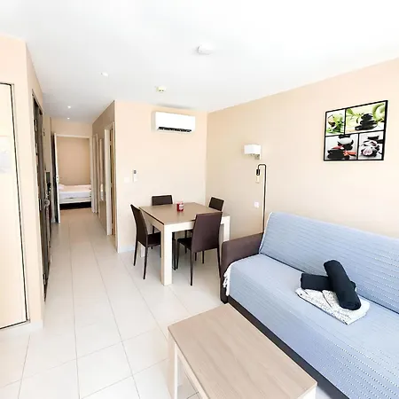 Les Palmiers - Piscine - Wi-fi - Clim & Parking Apartament *