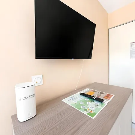 Apartament Les Palmiers - Piscine - Wi-fi - Clim & Parking