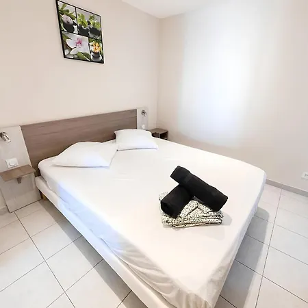 Apartament Les Palmiers - Piscine - Wi-fi - Clim & Parking *